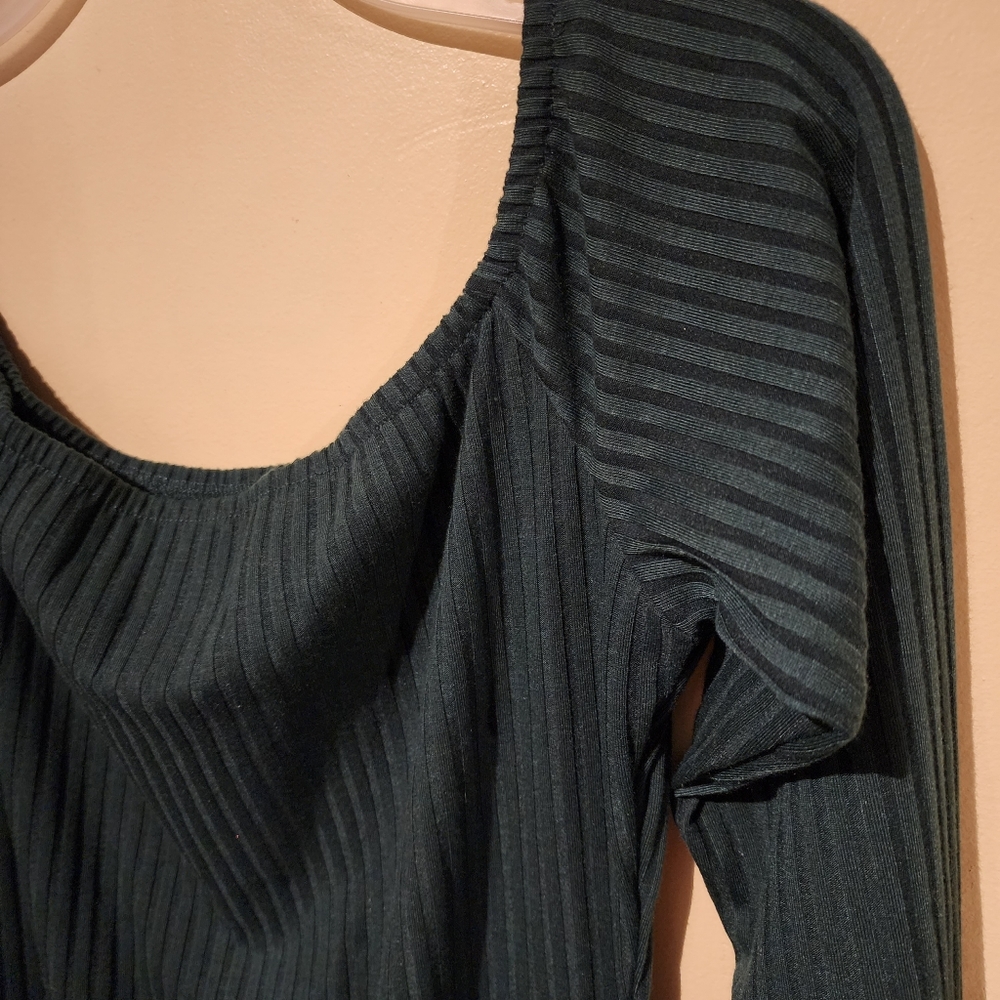 💙 NWOT Off Shoulder Wrap Dress - Picture 5 of 5